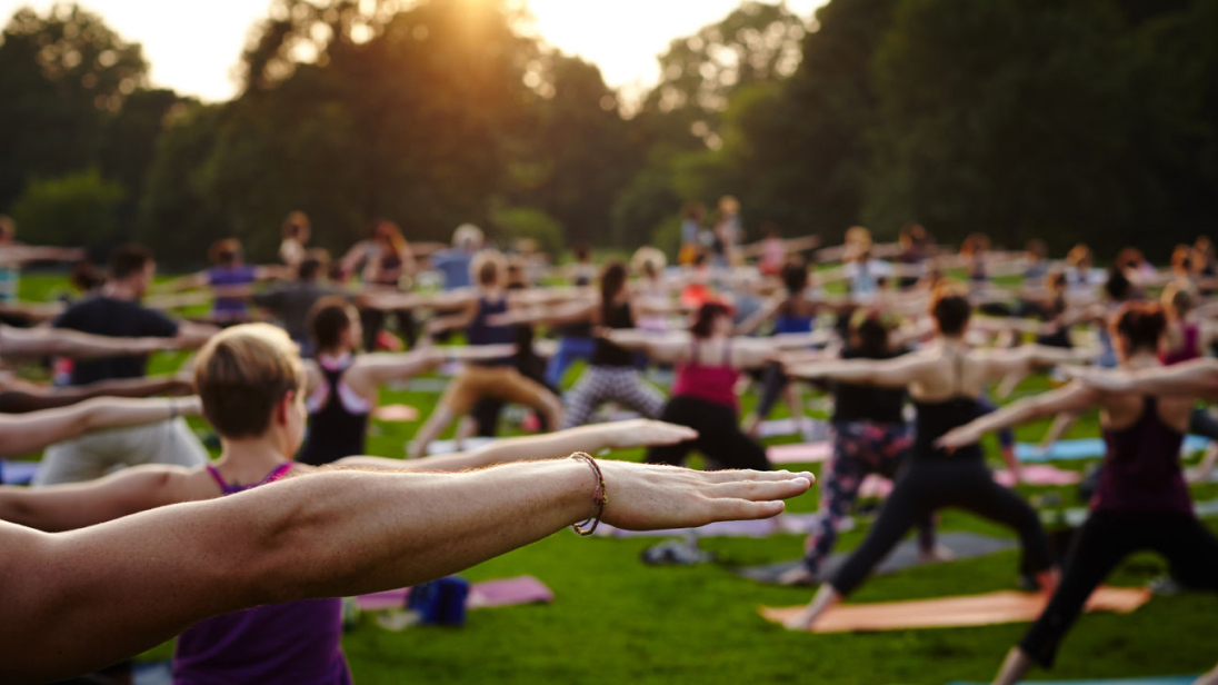 Yoga in the Garden