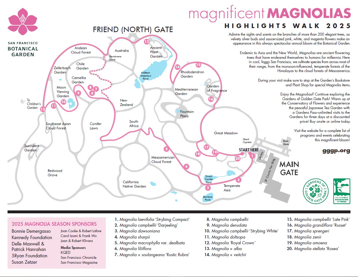 Magnolia Map 2025