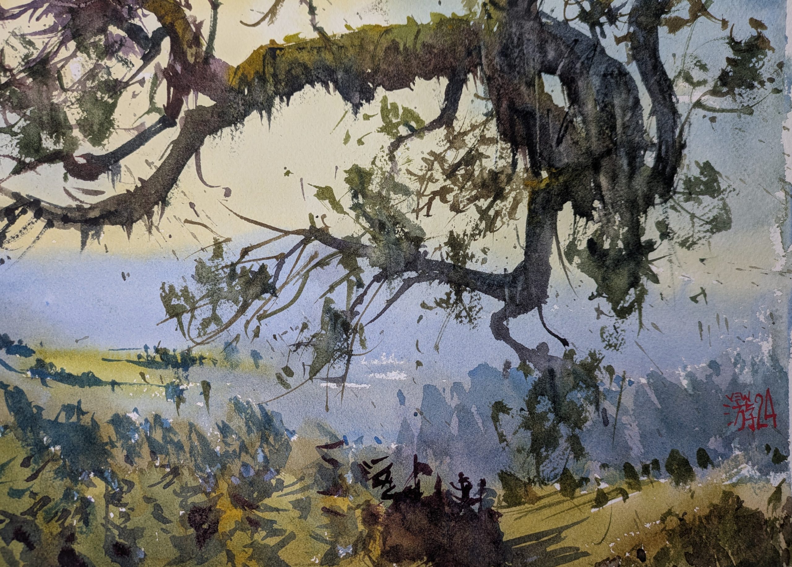 Old Oak by Anselm Yew